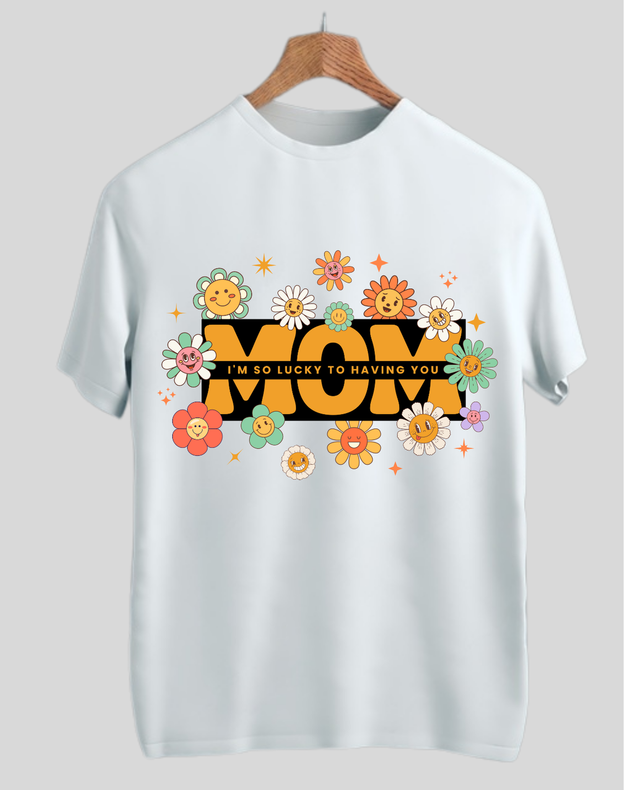 Printed Cotton Half-Sleeve T-shirt