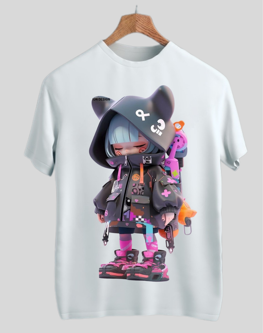 Printed Cotton Half Sleeve T-shirt