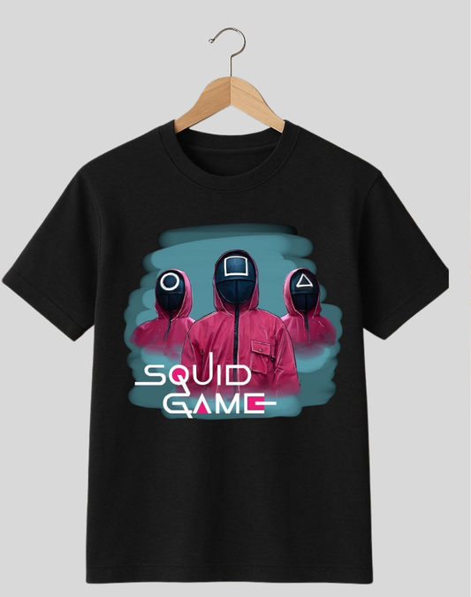 Printed Cotton Squid 3 T-shirt