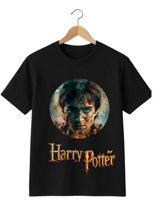 Printed Cotton Harry Potter T-shirt