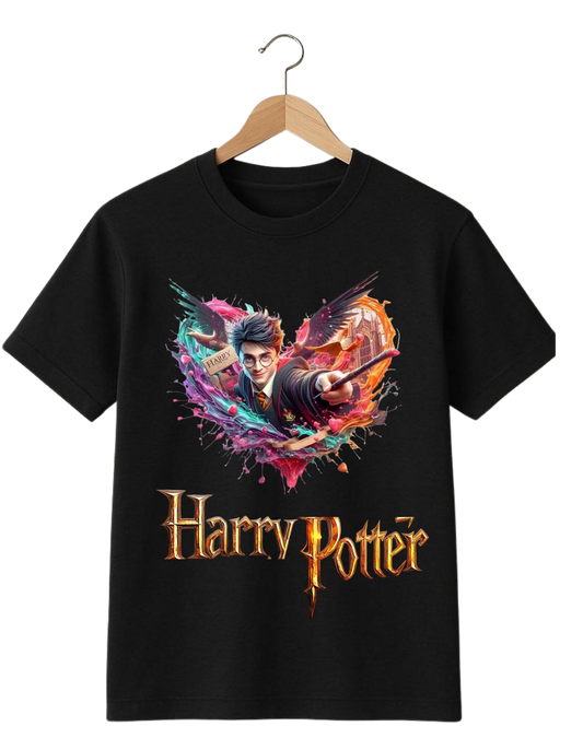 Printed Cotton Harry Potter T-shirt
