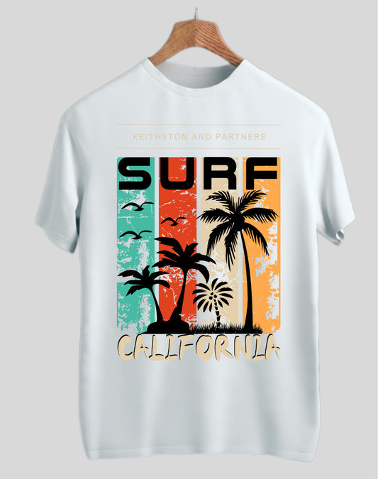 Printed Cotton Round Neck T-shirt