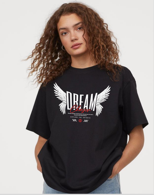 Printed Cotton Half Selve T-shirt