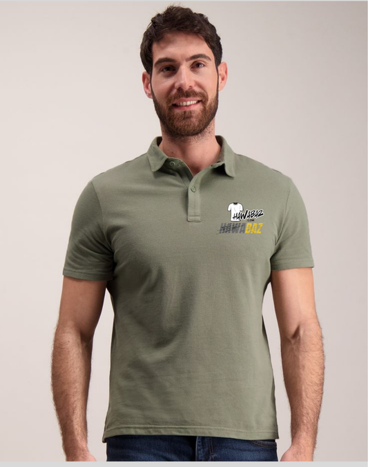 Pure Cotton Hawabaz Polo T-Shirt