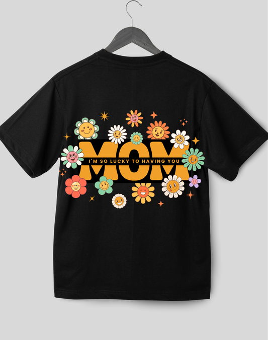 Printed Cotton Half-Sleeve T-shirt